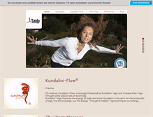 Tablet Screenshot of kundalini-flow.com